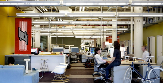 Смотрите, как выглядит новый офис Facebook