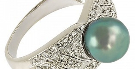 Акцент: жемчуг и бриллианты