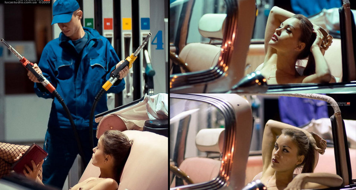 Зарядись по полной с очаровательной брюнеткой!