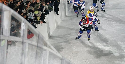 Смотри, что такое ледяные гонки (фото, видео)