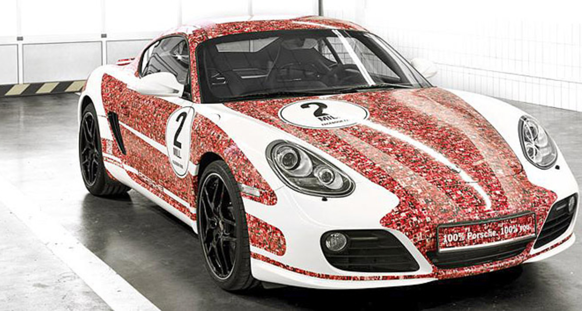 На Porsche поместилось 2 млн. человек (фото)
