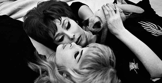 Район красных фонарей в Париже в 1960-е годы