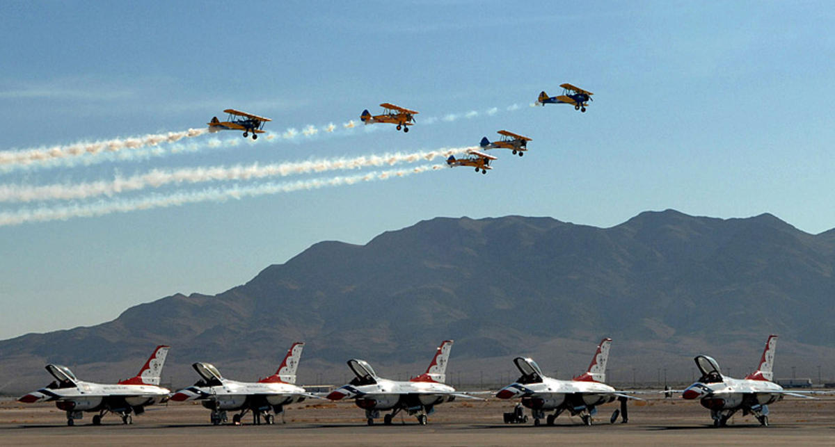 Высший пилотаж на реактивных самолетах
