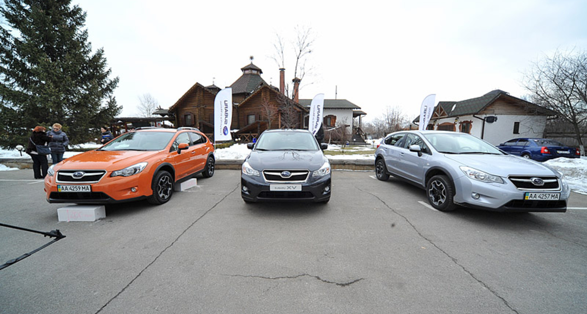 В Украине представили новый кроссовер Subaru