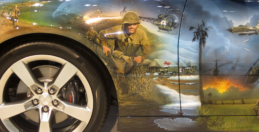 В Бостоне представили шедевр аэрографии (фото)