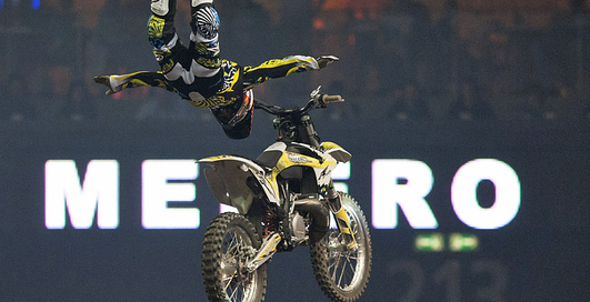 Мотокросс: безумные полеты на мотоциклах (фото)