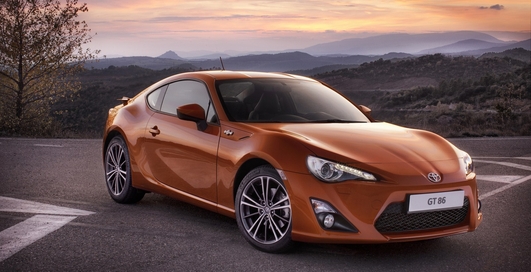 В Украину добрался новый спорткар Toyota GT86