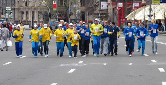 Олимпийский день бега в Киеве бьет рекорды (фото)