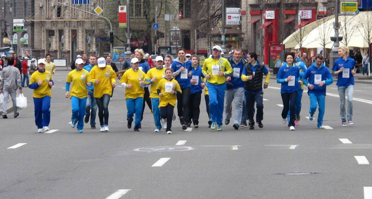 Олимпийский день бега в Киеве бьет рекорды (фото)
