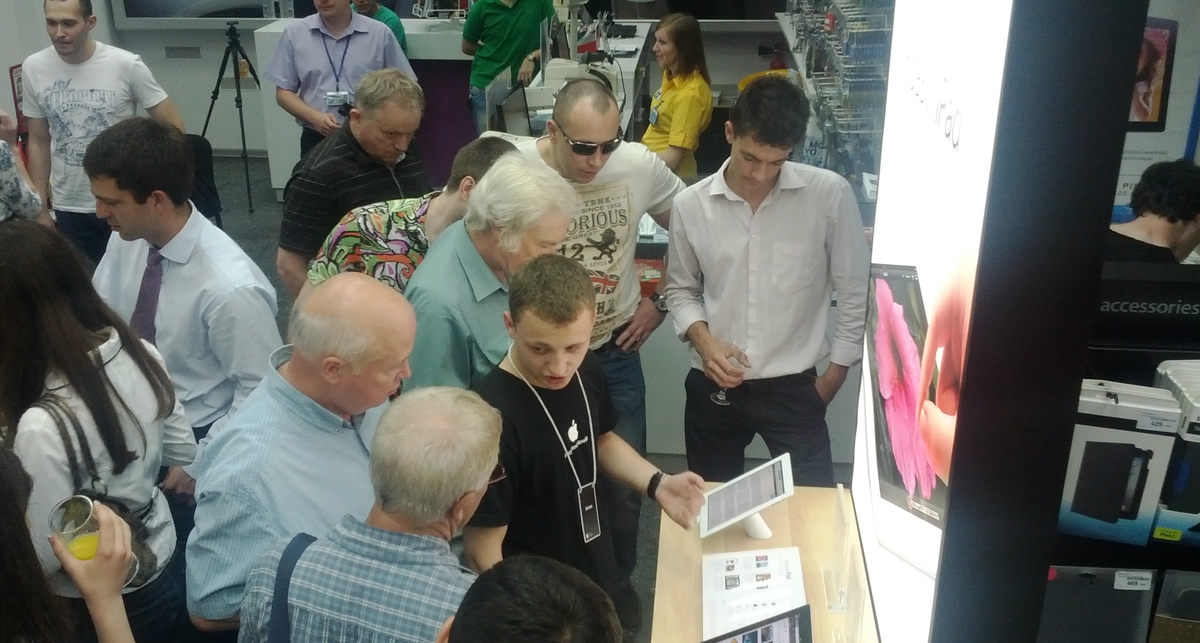 В Украине стартовали продажи New iPad