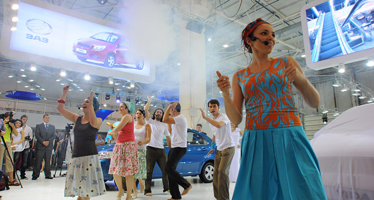 SIA 2012: в Киеве представили ЗАЗ VIDA (фото)