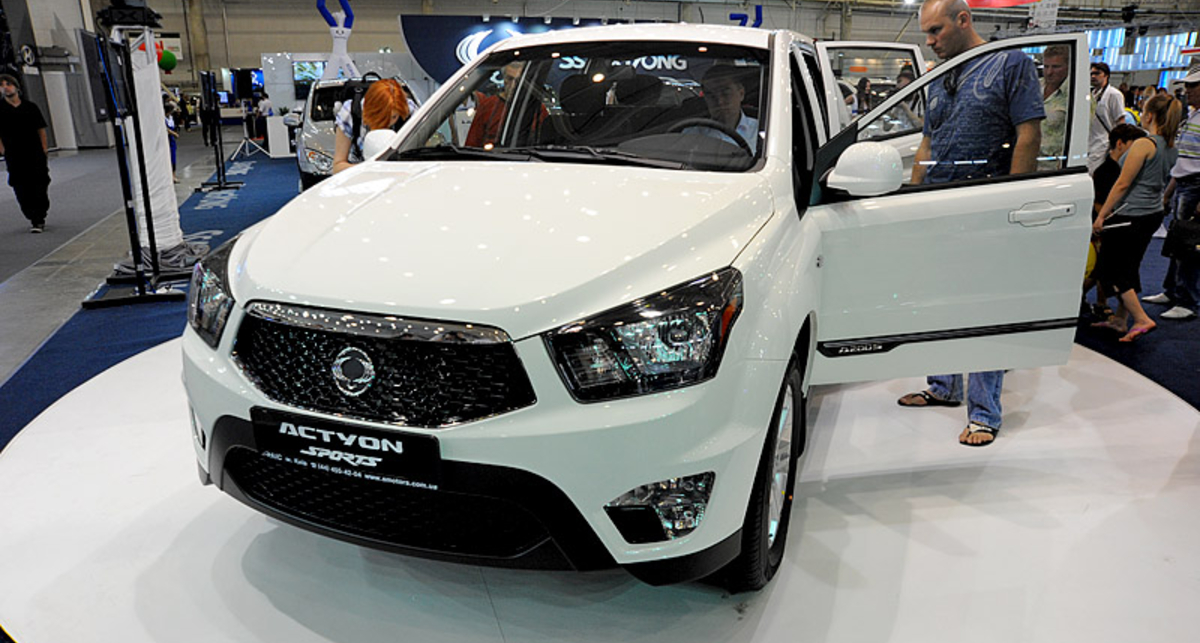 SIA 2012: SsangYong New Actyon Sports показали в Киеве (фото)