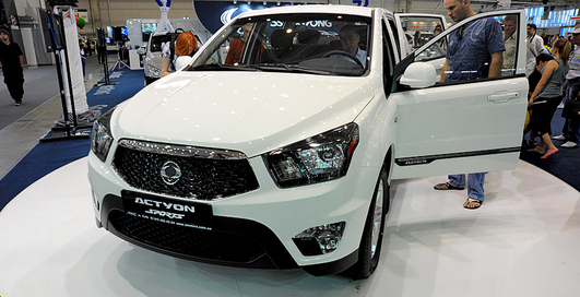 SIA 2012: SsangYong New Actyon Sports показали в Киеве (фото)