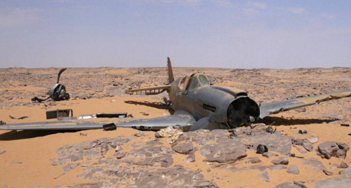 В Сахаре нашли самолет, пропавший 70 лет назад
