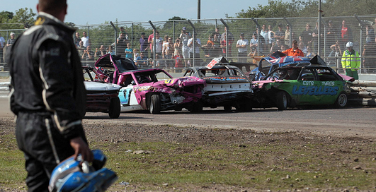 В Норфолке прошла "автомобильная мясорубка" (фото)