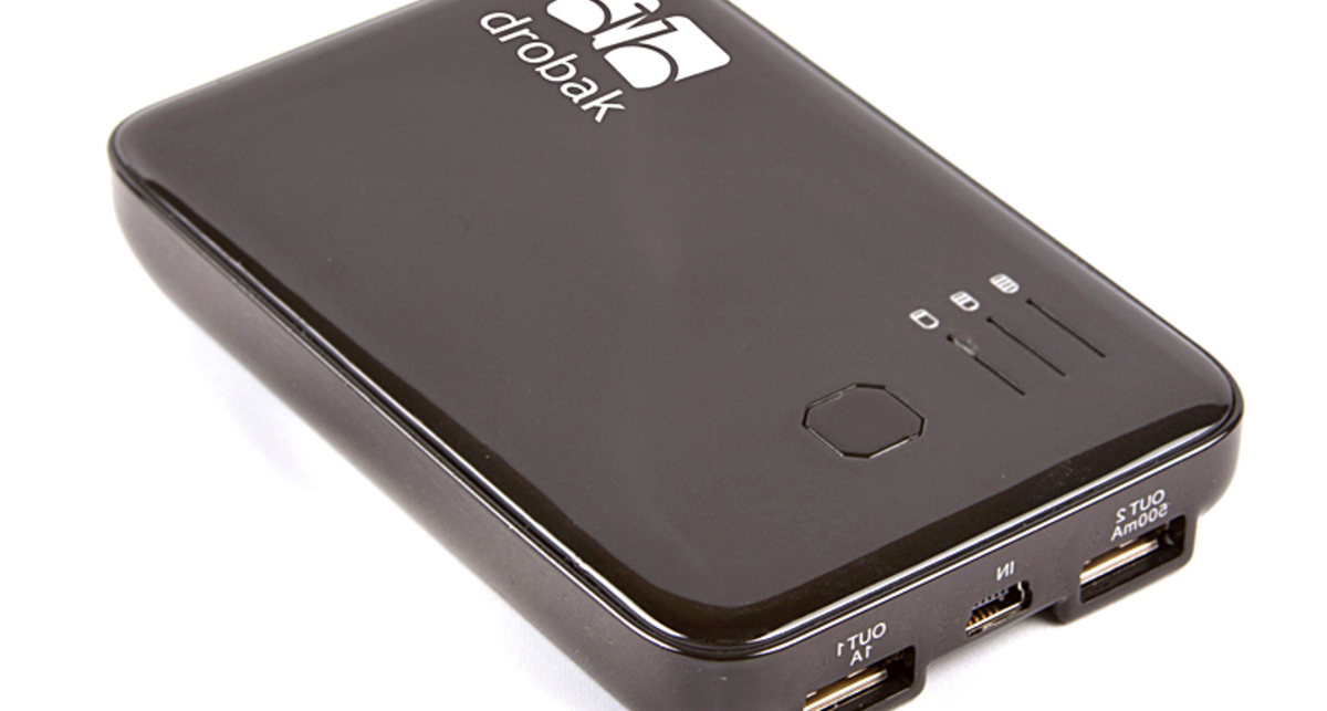 Drobak Power Bank for iPad/iPhone- забудьте о слабом заряде аккумулятора
