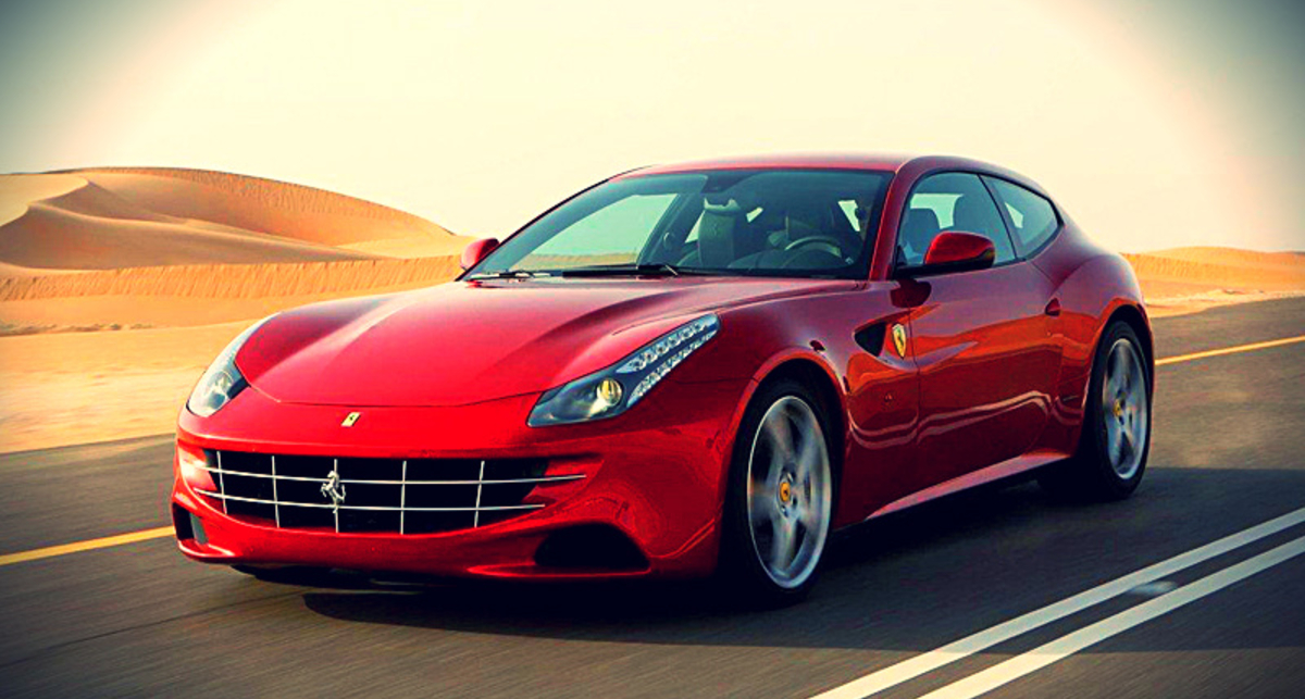 На полноприводном Ferrari по украинским дорогам (фото)
