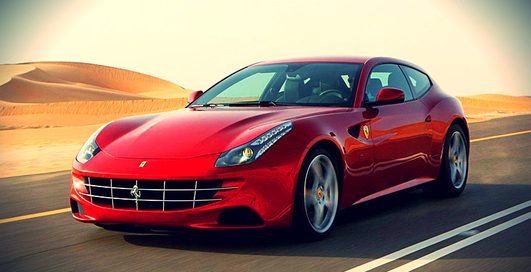 На полноприводном Ferrari по украинским дорогам (фото)