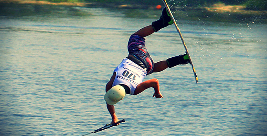 В Украину съехались экстремалы-вейкбордисты (фото)
