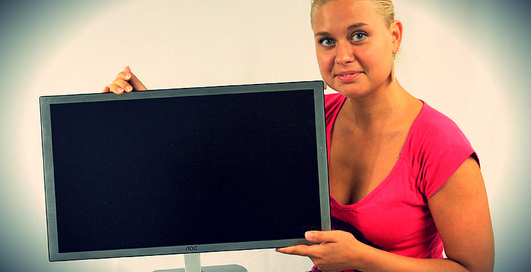 AOC i2353 - самый доступный IPS монитор