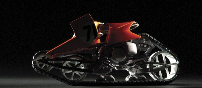 Танк, а не чоппер: зачем придумали байки на траках