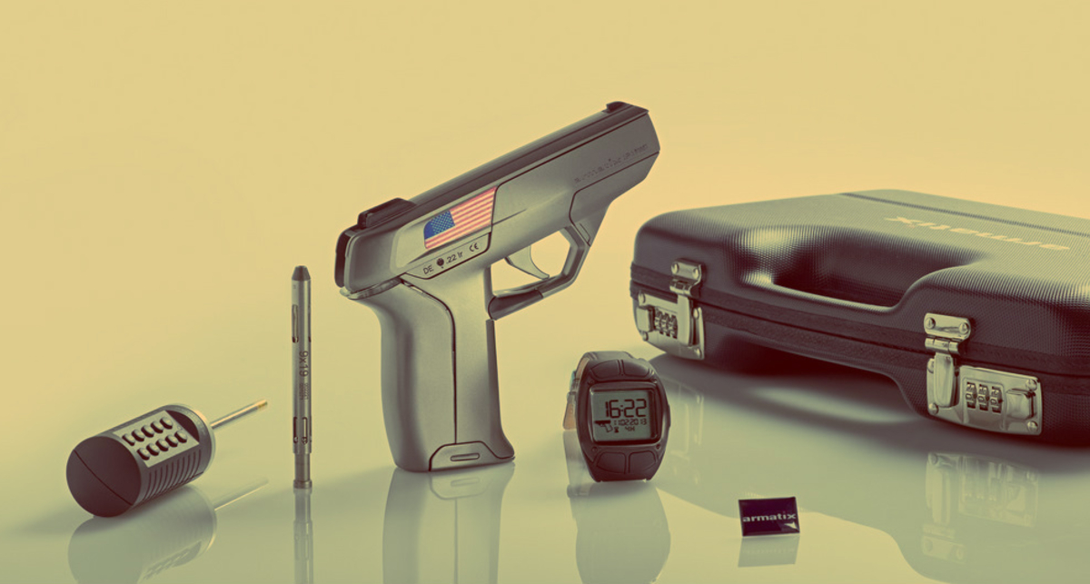 Оружие будущего: «умный» пистолет Armatix iP1