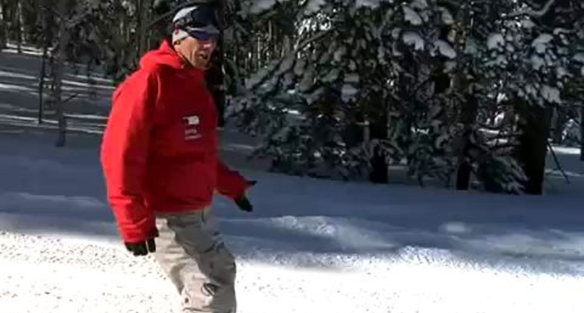 Научись правильно падать на сноуборде