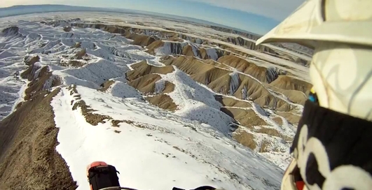 Самый безумный байкер в мире (видео)