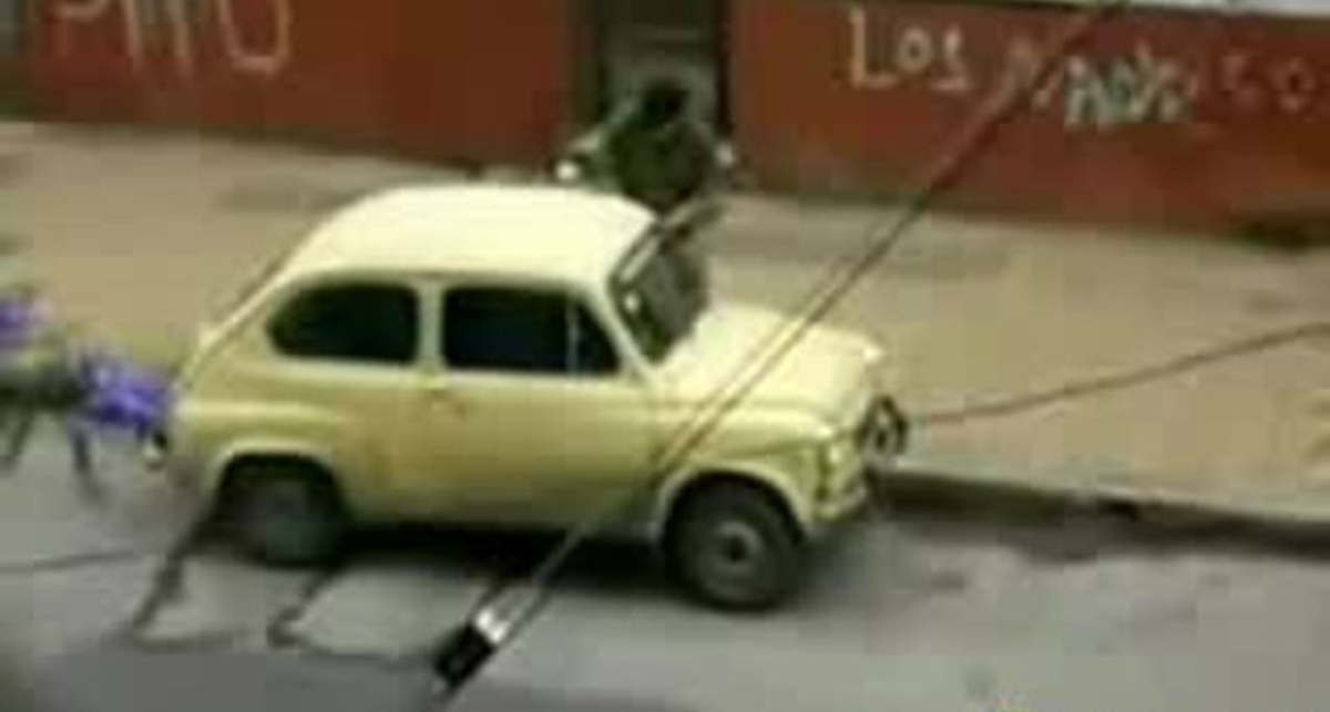 Оригинальный способ угона