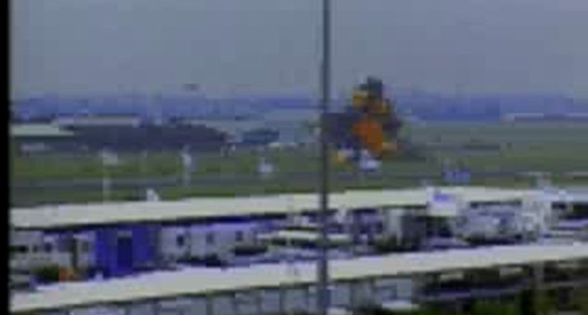 МИГ-29 падает