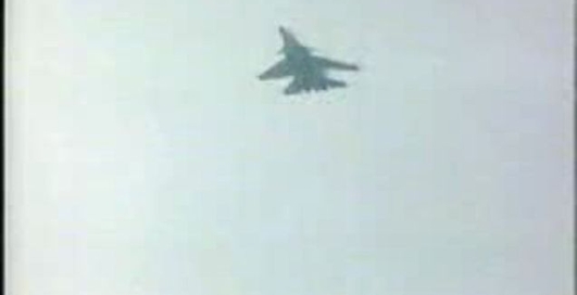 Падение самолета