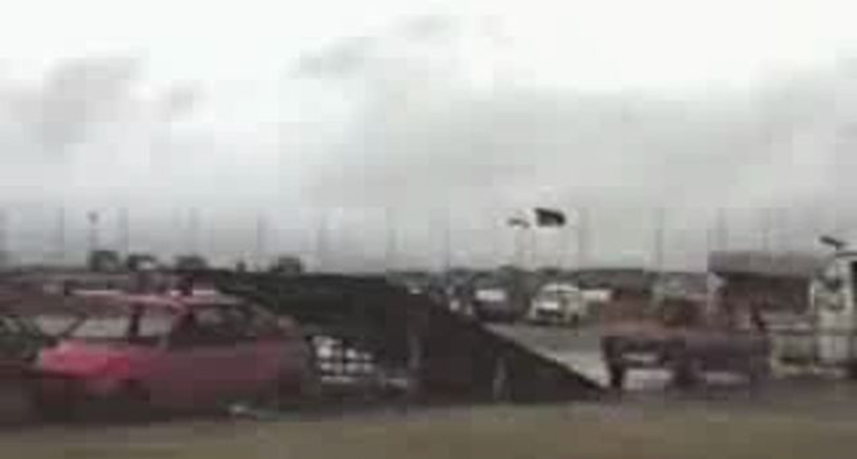 Еще одна авария с трамплина