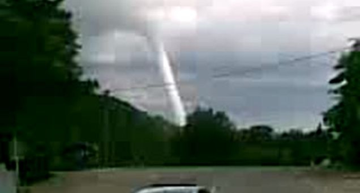 Смерч в Туапсе.