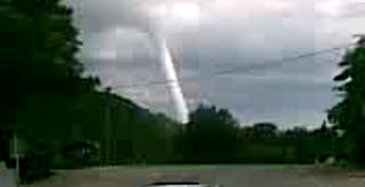 Смерч в Туапсе.