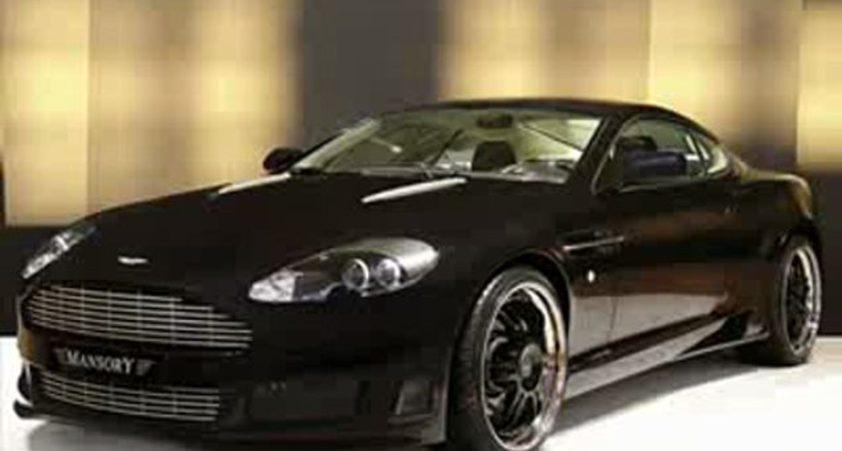Aston Martin DB9 в разных видах