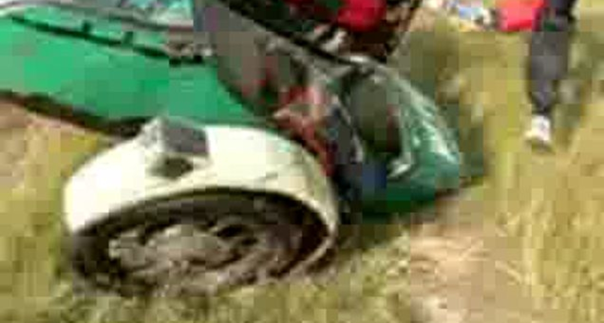 Бухой мотоциклист