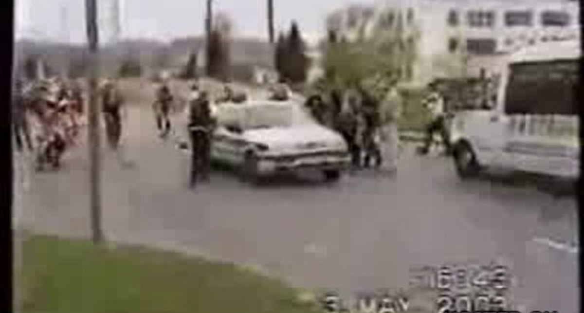 Моцик и полиция