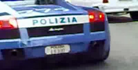 Полиция на Ламборджини