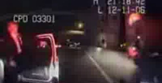 Угонщик покончил с собой на глазах полицейских