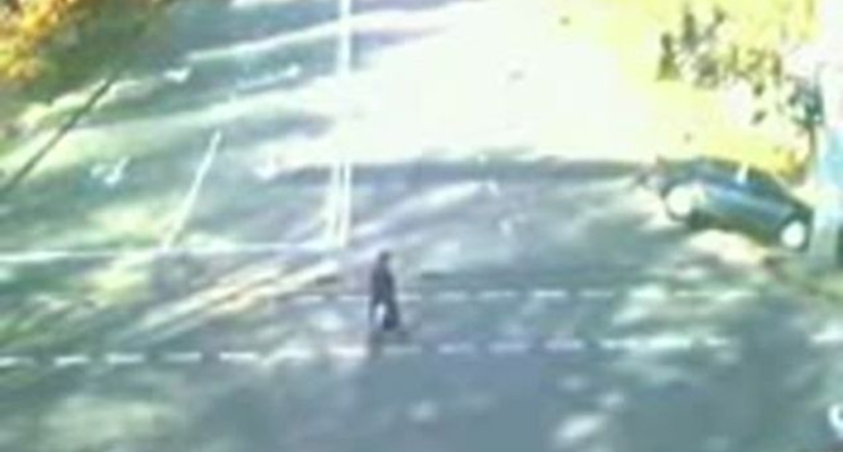 столкновение на перекрестке