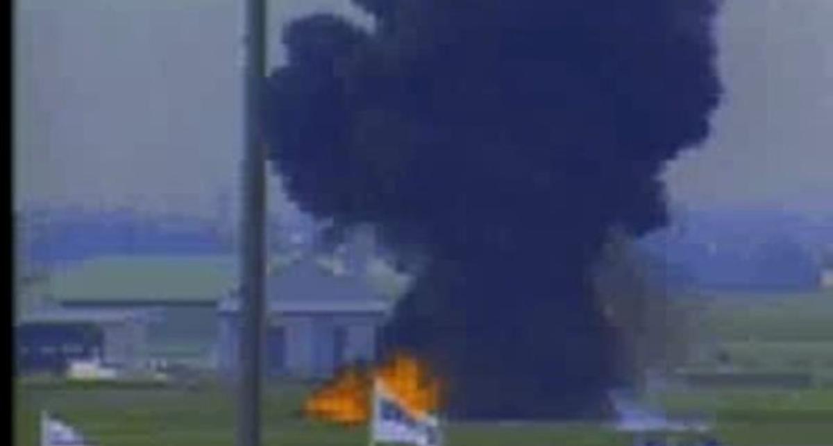 самолет упал