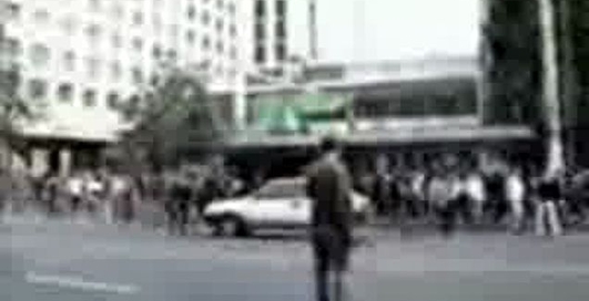 Бесчинства футбольных фанатов в Воронеже