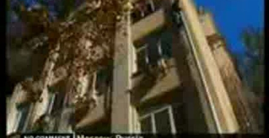 Пожар в московском вузе.