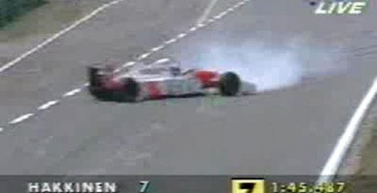 Авария на Формуле 1