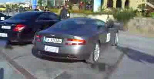 Парковка Viper Venom 1000,Ferrari 599 GTB,Aston Martin DB9