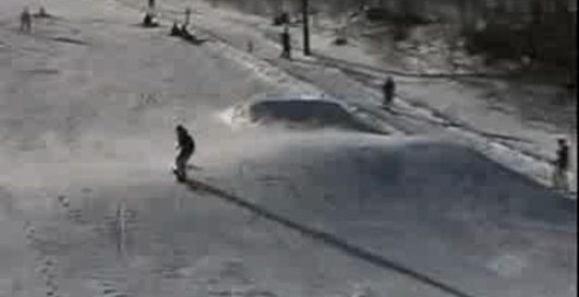 отрубился в полете