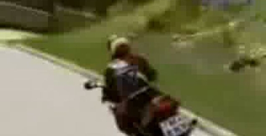 Супербайк авария..