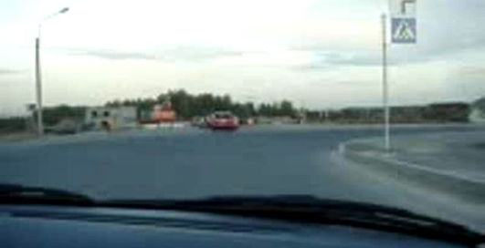 Едем на пустую трассу