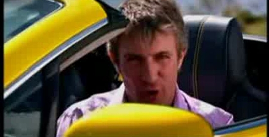 Fifth Gear - Aston Martin V8 Vantage Roadster жёлтого цвета...