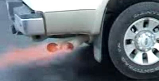 Огонь из трубы